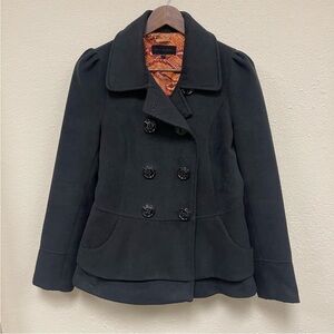 Steve Madden double breasted wool pea coat